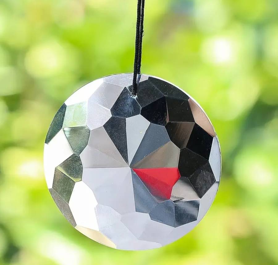 75mm Circle Crystal Sun Catcher,Hanging Sun Catcher,Rainbow Maker Home Decoration Big & Nice.