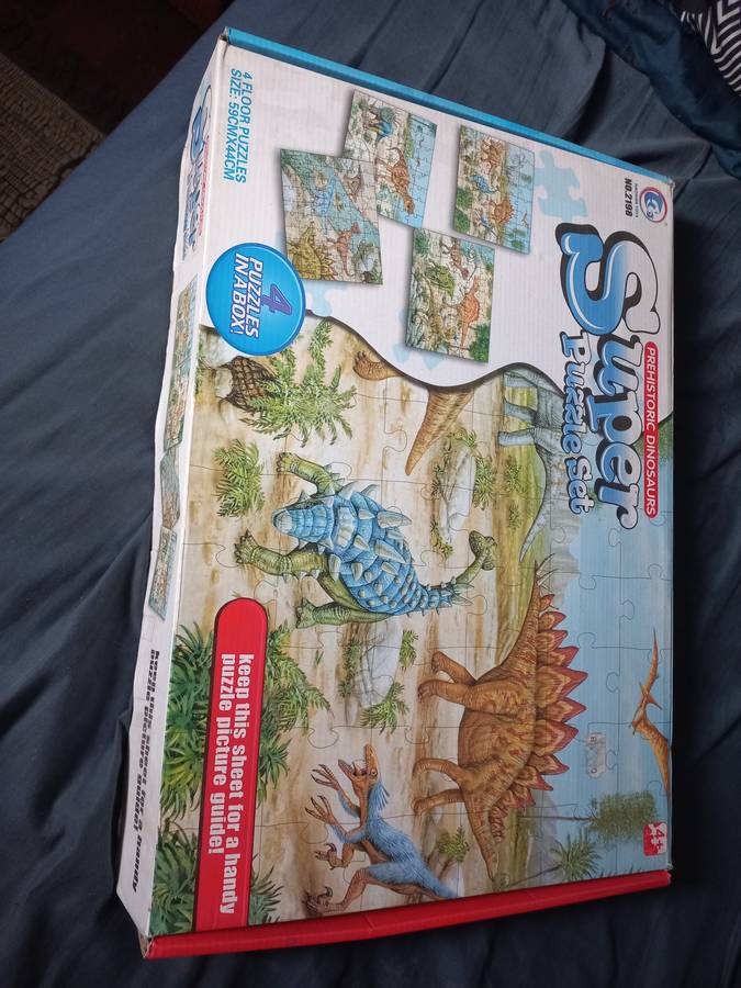 Super dinosaur puzzle