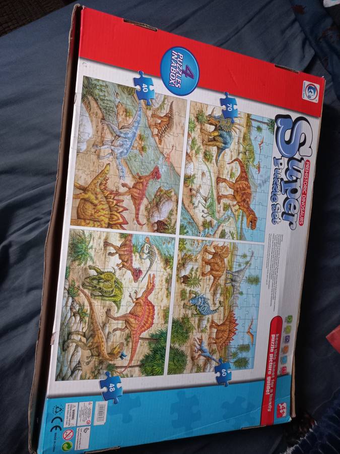 Super dinosaur puzzle