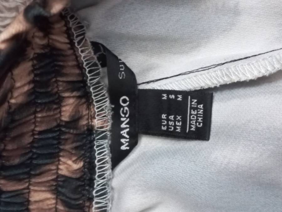 Ladies printed pants size m