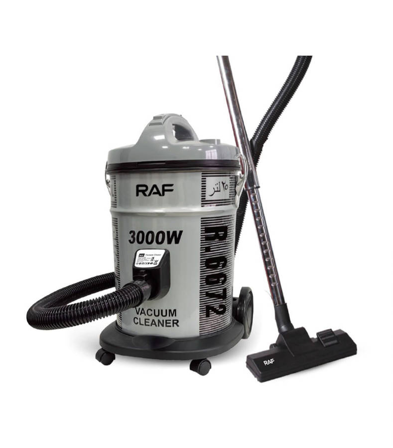 RAF Canister Vacuum Cleaner with Washable Filters 3000W