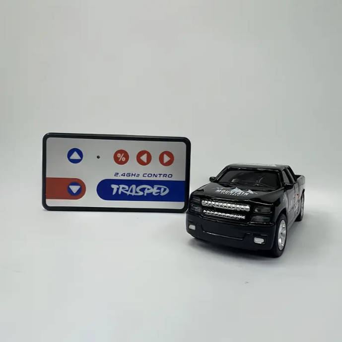 1:64 Alloy Mini RC Car | 2.4G Anti-Interference Multi-Car Racing & 3-Speed Control