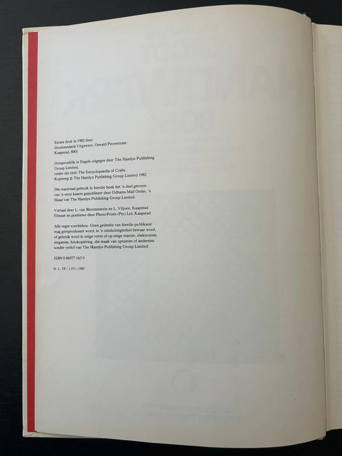 Leserskring se Groot Handwerk Boek