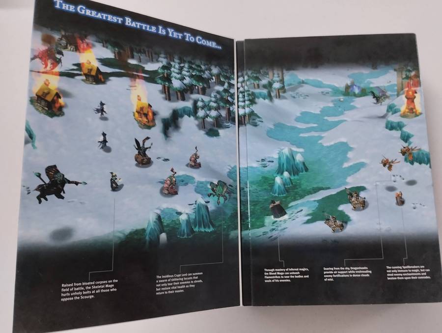 Warcraft III & The Frozen Throne Expansion Big Box PC CD-ROM Game Windows 2003