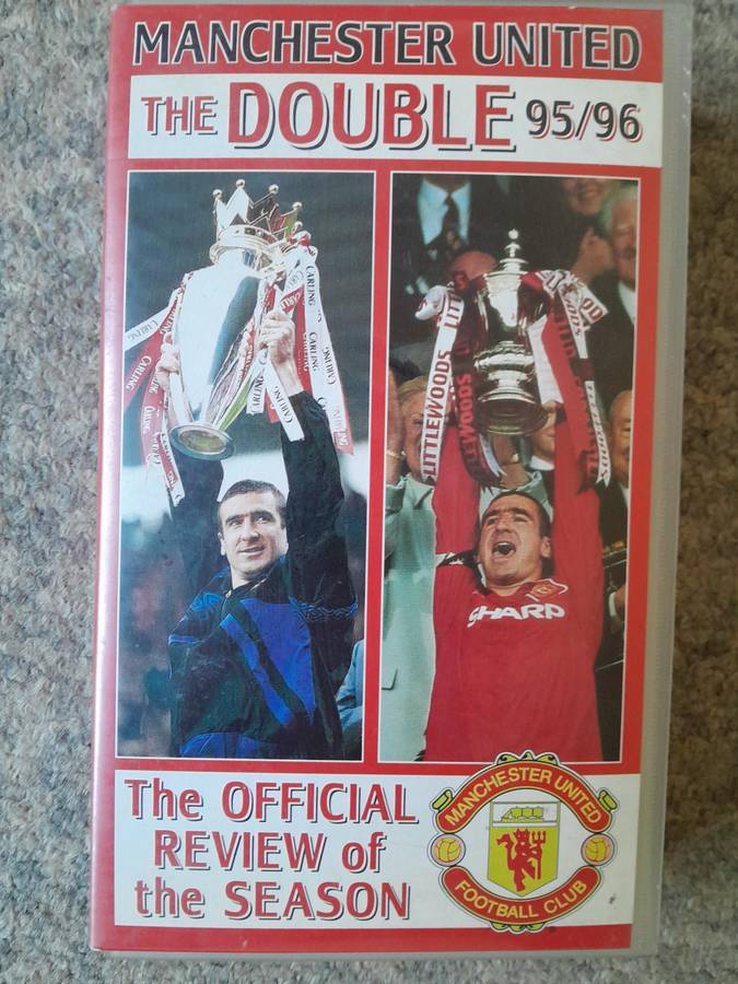 Manchester United Football Club - Official Season Review VHS Tapes 95/96 & 96/97 & 98/99