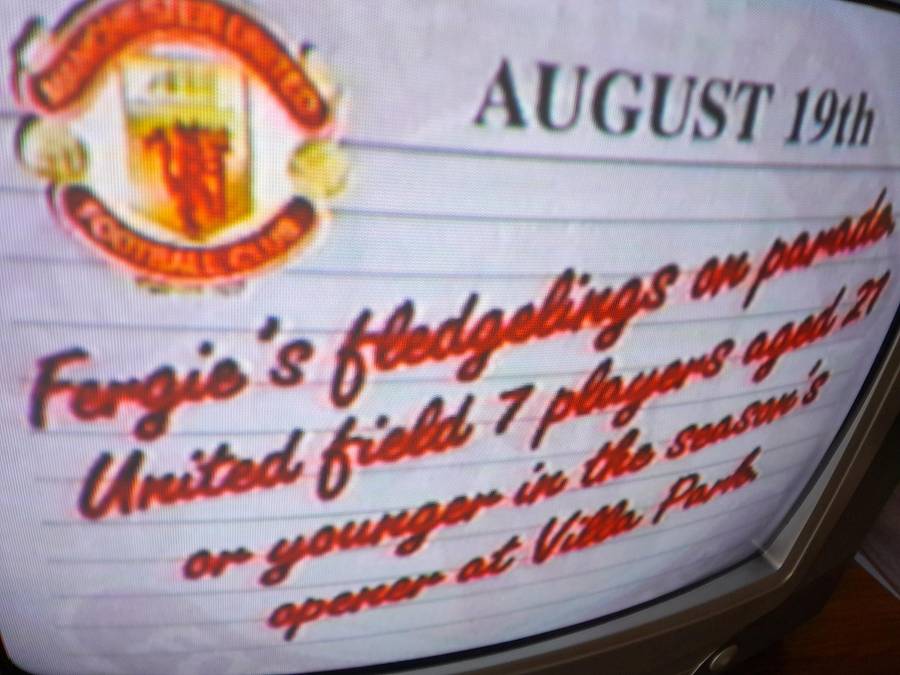 Manchester United Football Club - Official Season Review VHS Tapes 95/96 & 96/97 & 98/99