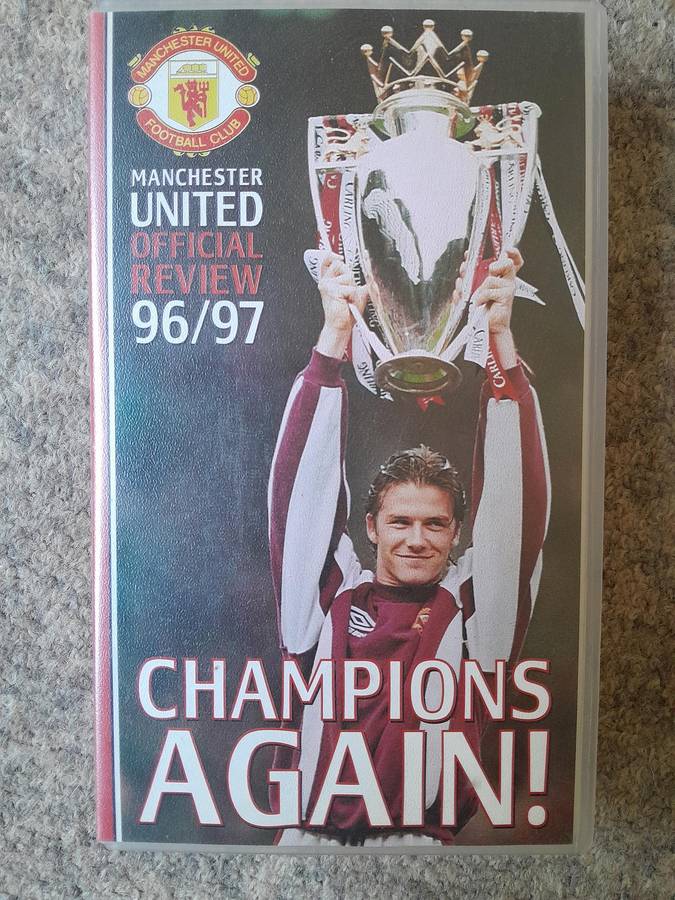 Manchester United Football Club - Official Season Review VHS Tapes 95/96 & 96/97 & 98/99