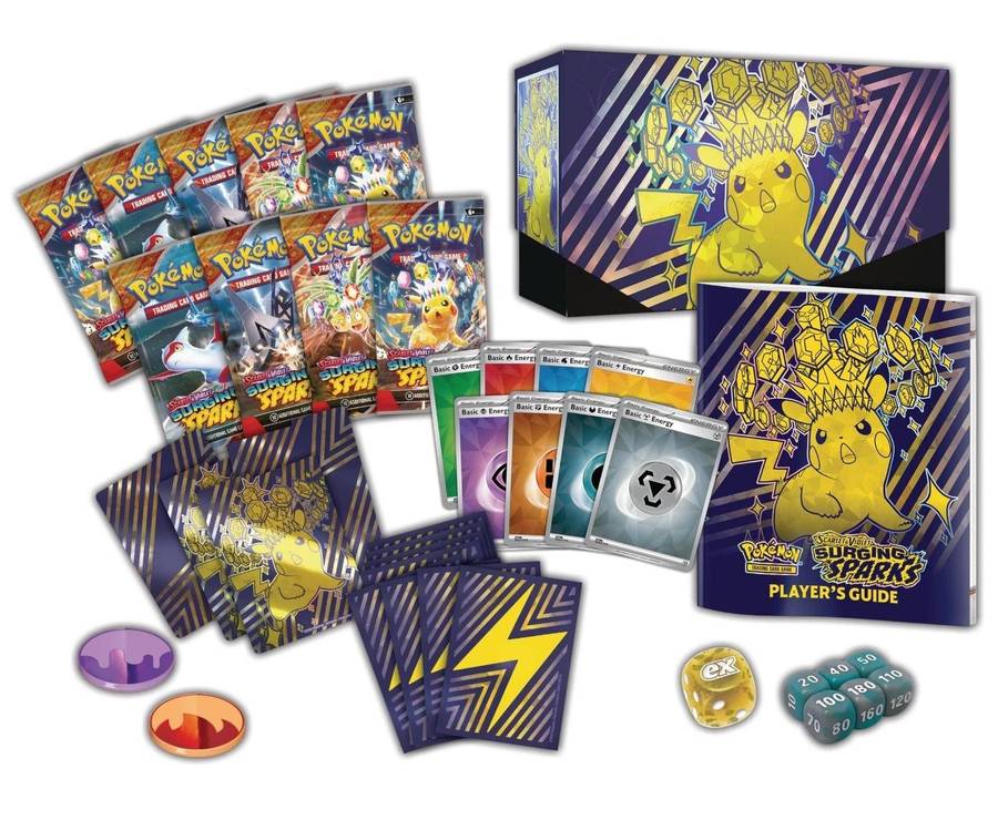 Pokemon: Scarlet & Violet 8: Surging Sparks - Elite Trainer Box (Brand new!)