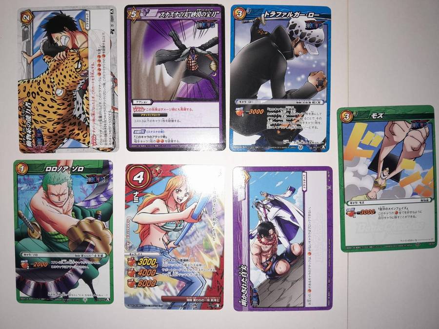 Japanese One Piece Anime Card Lot v4