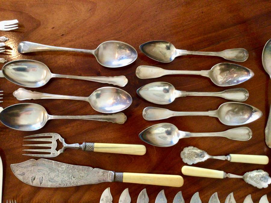 Wonderful Vintage Cutlery Collection 56 pieces