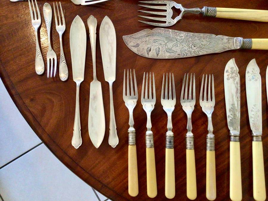 Wonderful Vintage Cutlery Collection 56 pieces
