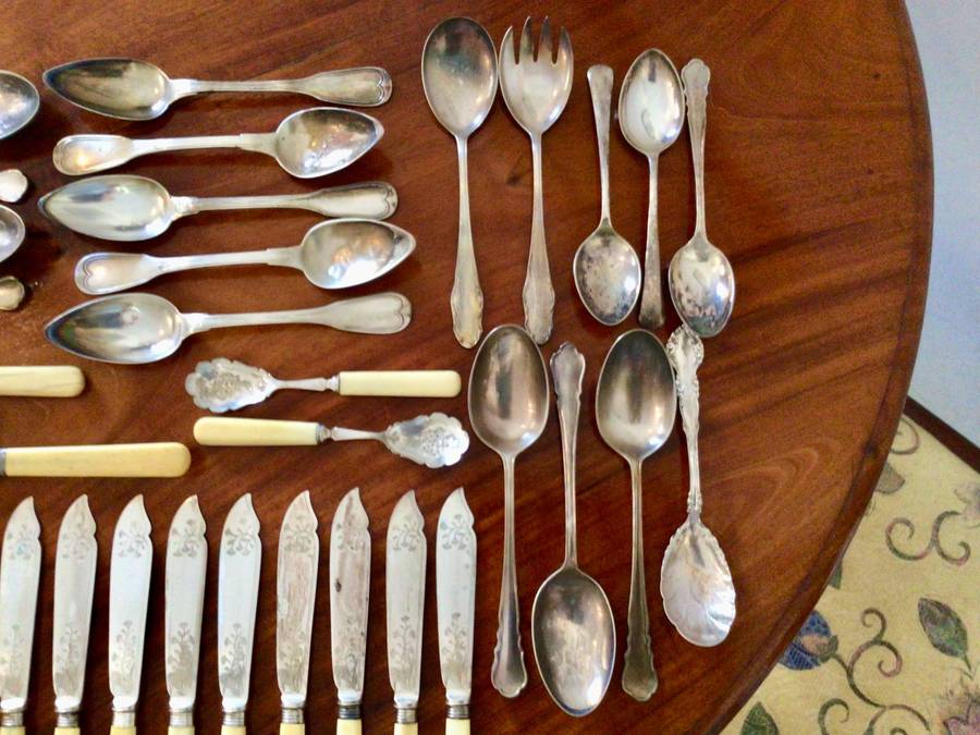 Wonderful Vintage Cutlery Collection 56 pieces