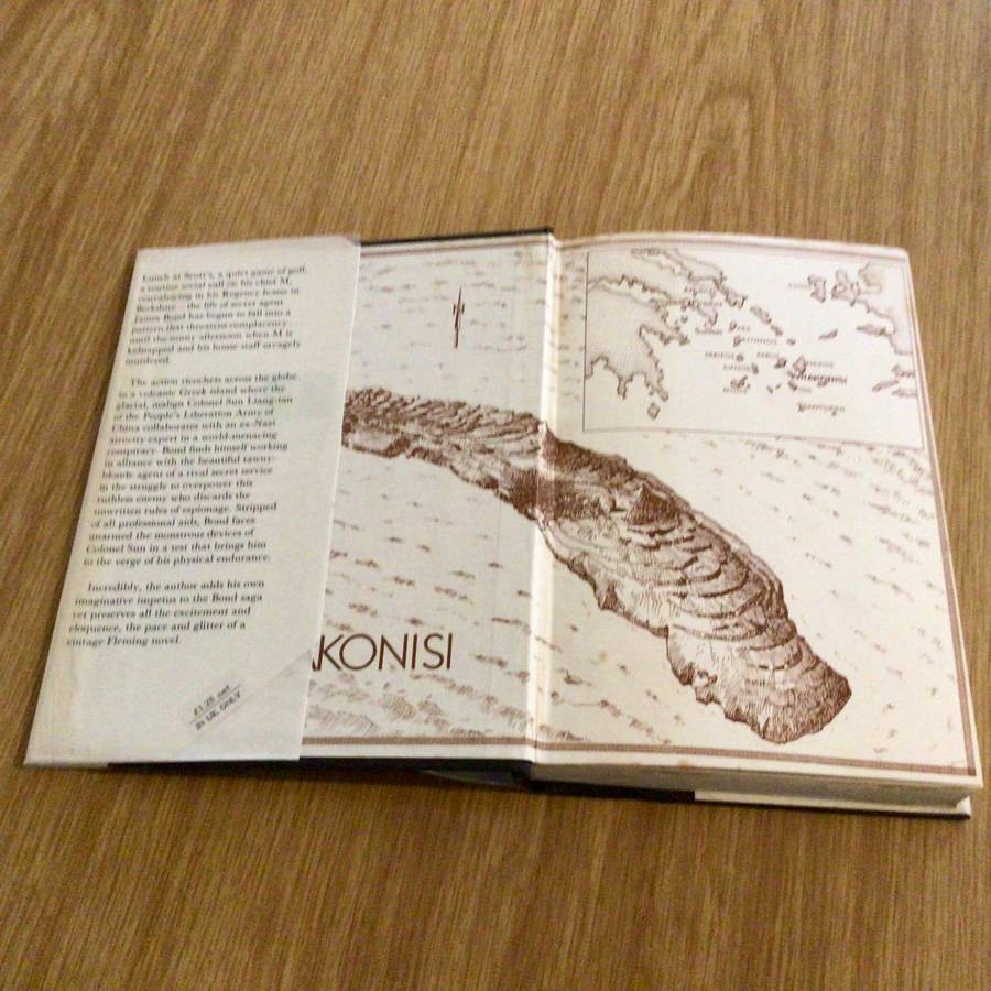 COLONEL SUN First Edition James Bond Book by Robert Markham