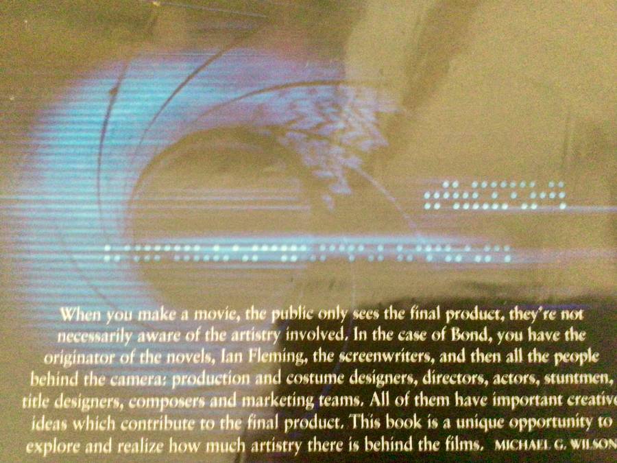 Hardcover Book THE ART OF BOND by Laurent Bouzereau