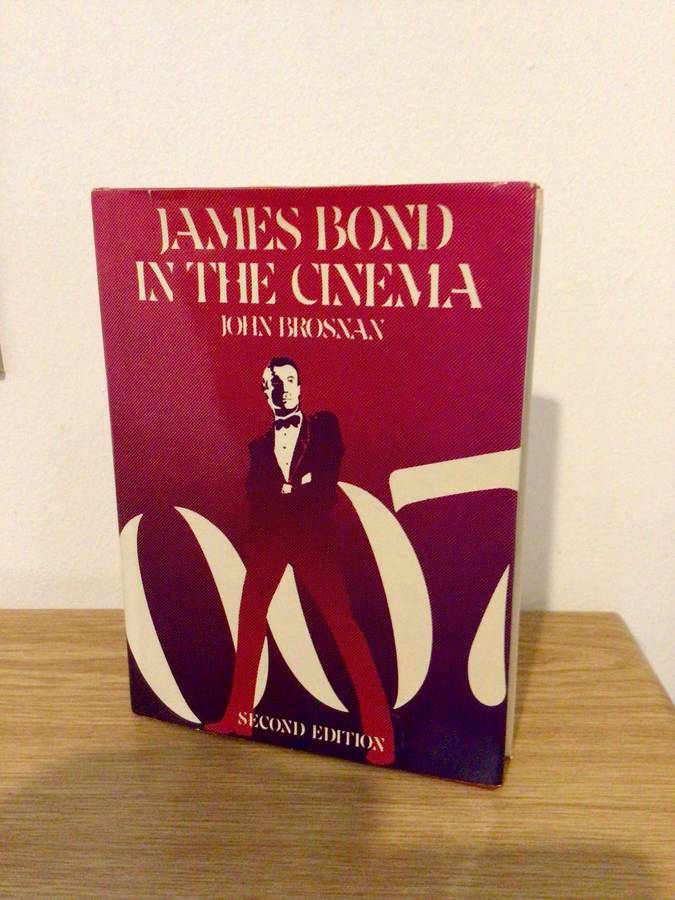 Hardcover Book JAMES BOND IN THE CINEMA by John Brosnan
