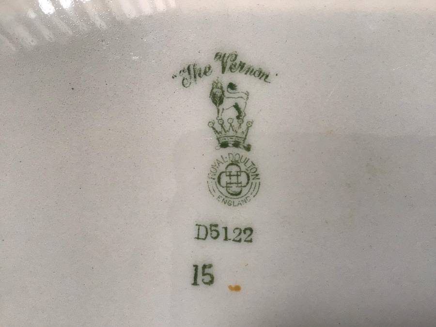 Large Vintage Royal Doulton Platter The Vernon