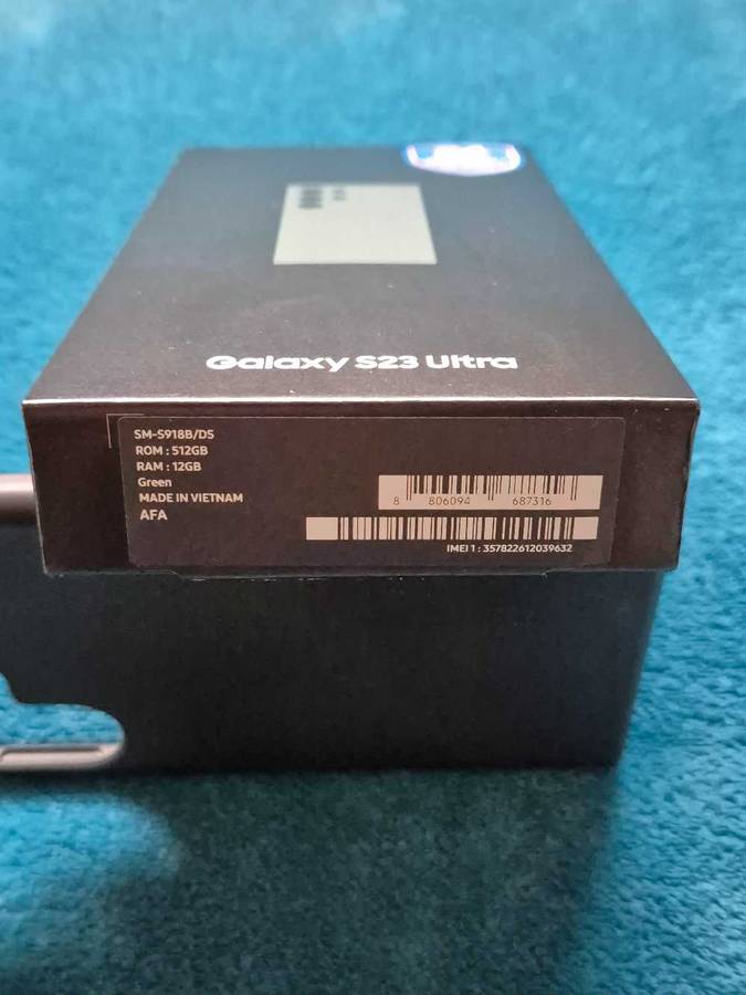 Samsung S23 Ultra 512GB Green