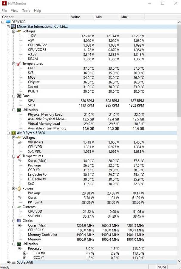 Ryzen 5 3600 + MSI A520M A Pro + 16GB DDR4 3800MHz RAM | Tuned + Custom Cooling | 3 Months Old