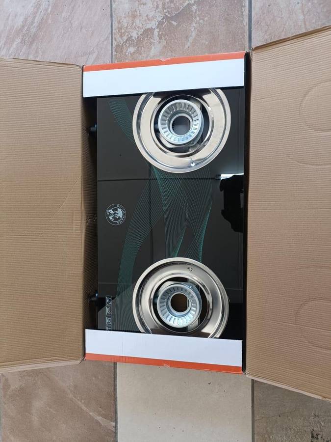 2 Plate Glass Top Gas Stove