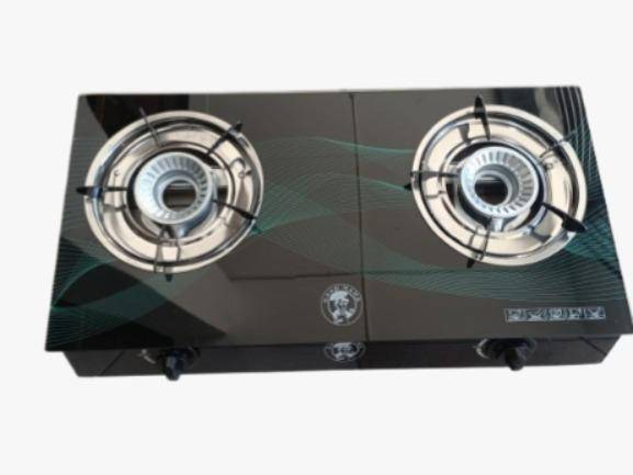 2 Plate Glass Top Gas Stove
