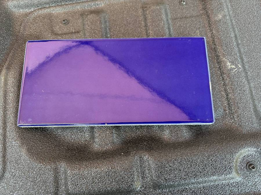 Box of FINA Approved Blue Rectangle Swimming Pool Tiles