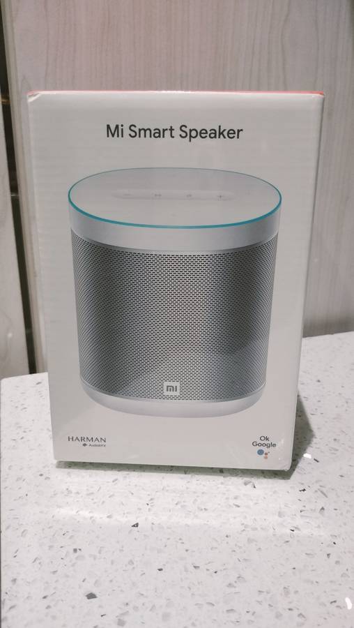 Xiaomi Mi Smart/google  Speaker - White- LIKE NEW -ONLY OPENED TO TEST