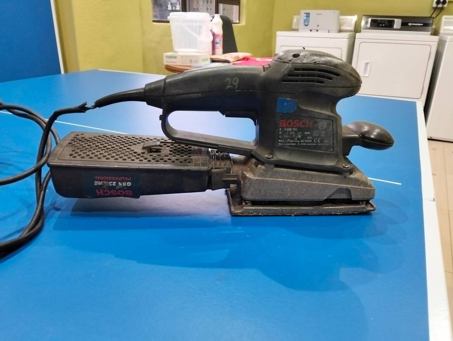 BOSCH SANDER , READ CAREFULLY
