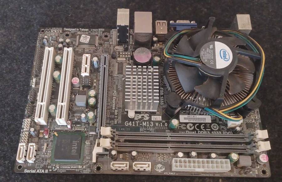 MOTHERBOARD CPU COMBO
