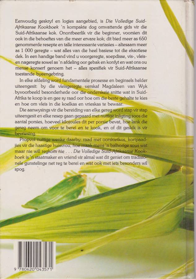 Die volledige Suid-Afrikaanse Kookboek - Magdaleen van Wyk