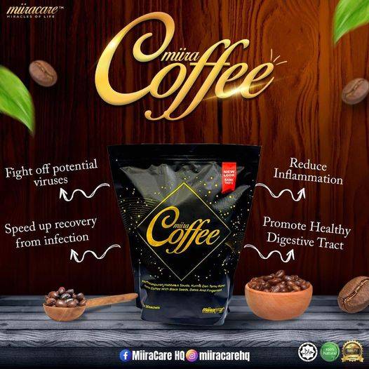 Miira-Coffee for immune system, lung health, libido and blood sugar regulator
