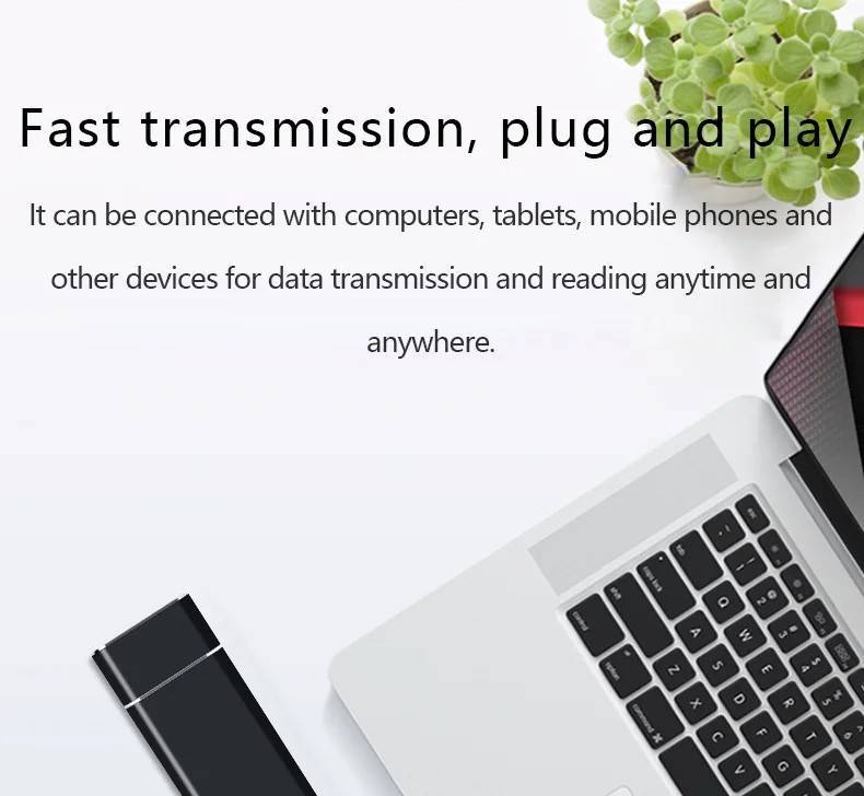 Portable SSD 1TB  External Hard Disk High Speed Solid State Drive USB3.1 Type-C Storage Device