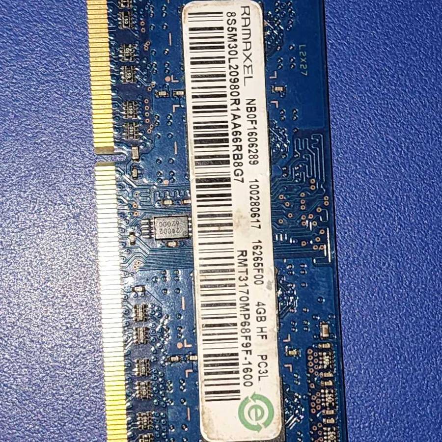 Ramaxel 8GB DDR3L PC3L RAM ( 2× 4gb ram)