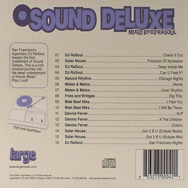 DJ Rasoul  Sound Deluxe Volume 1