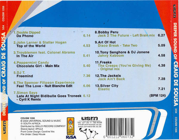 Deeper Sound Of Craig De Sousa