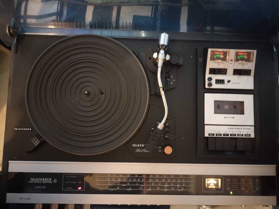 Vintage Telefunken record player