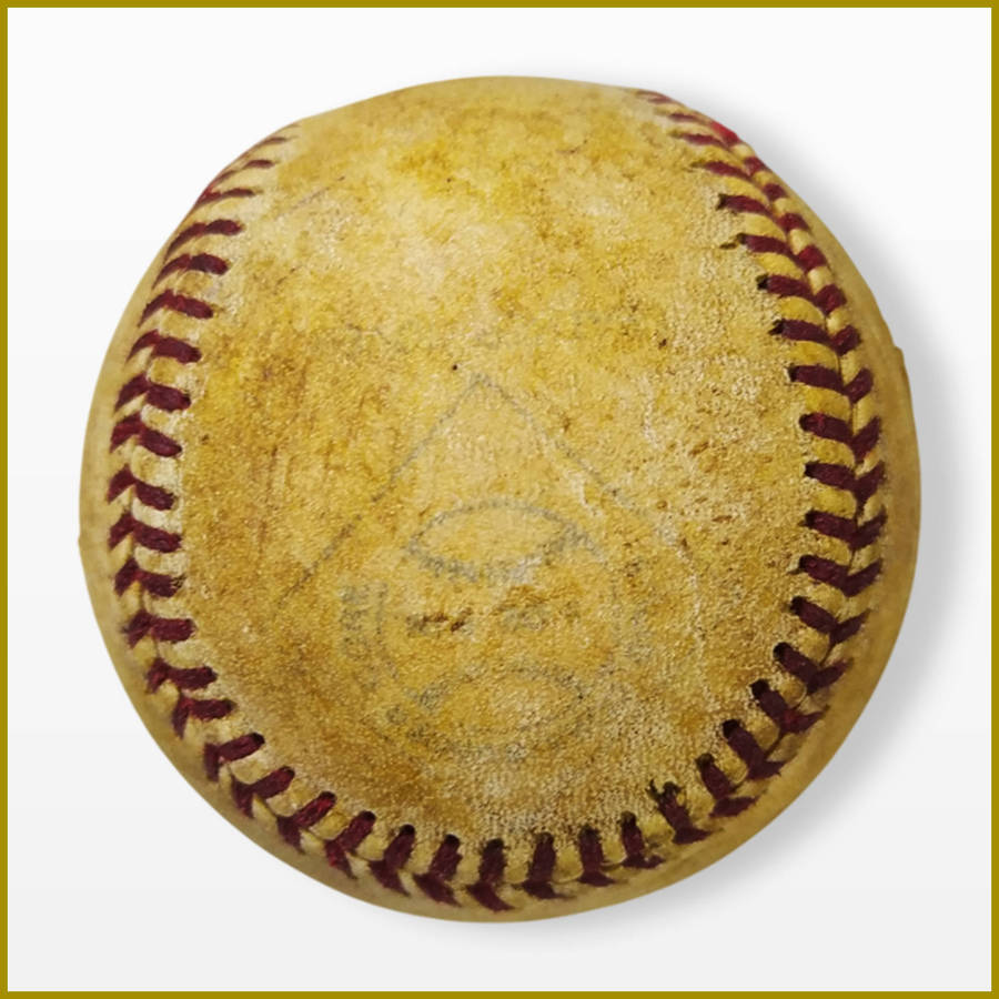 Power Close Mizuno Baseball Glove And Baseball