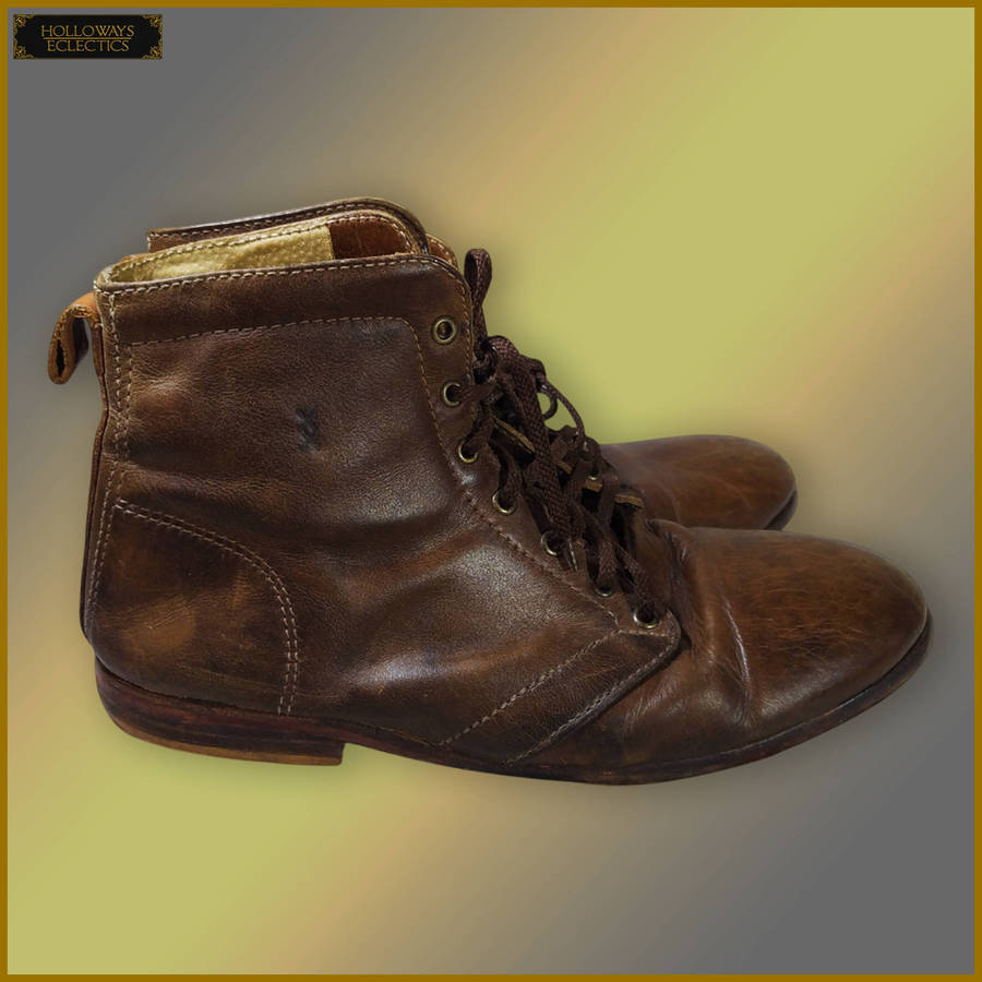 Vintage Genuine Leather Boots