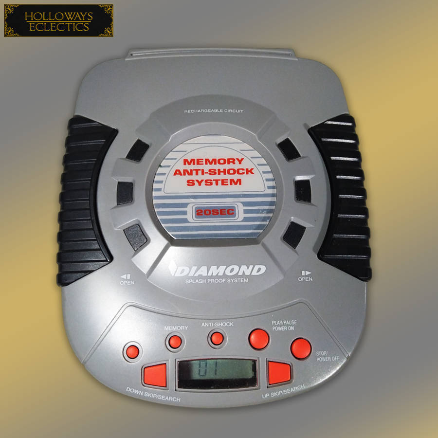 Vintage Diamond CD Walkman