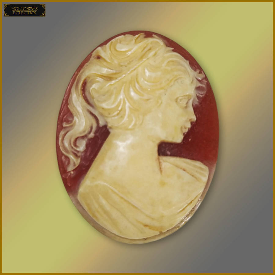 Vintage Faux Cameo