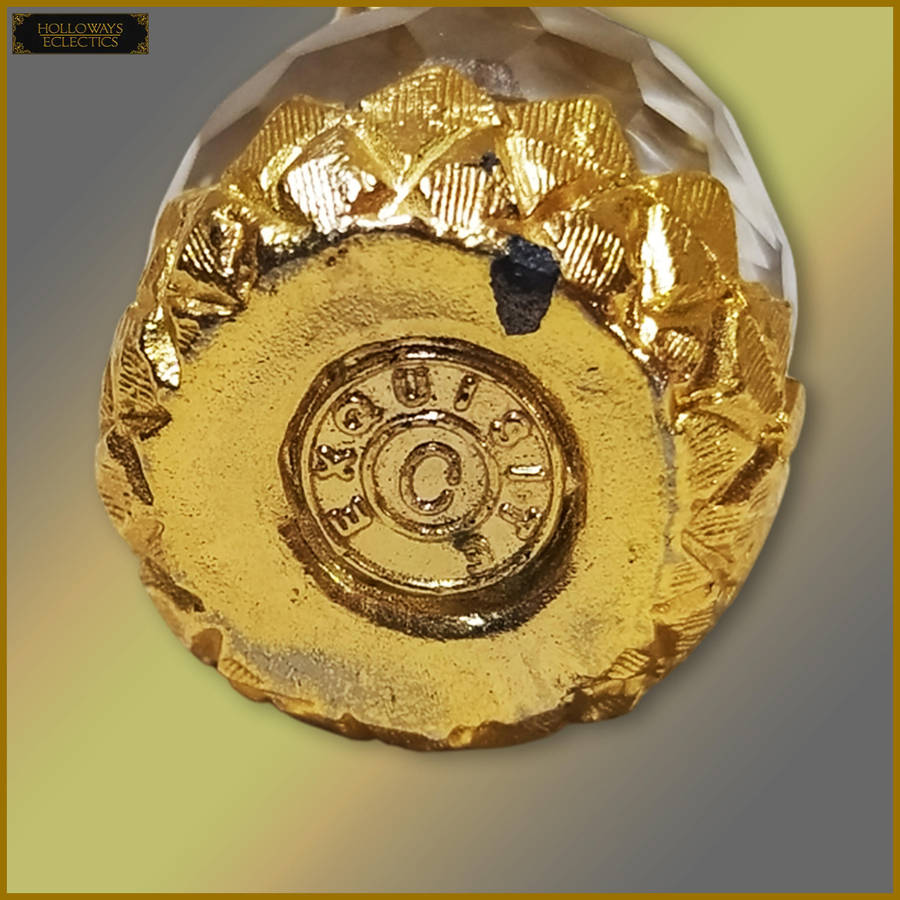 Exquisite Crystal Gold Plated Mouse Ornament