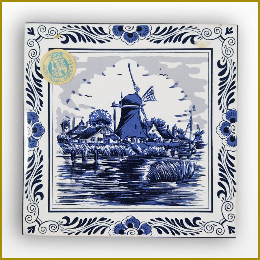 Delft Blue Tile
