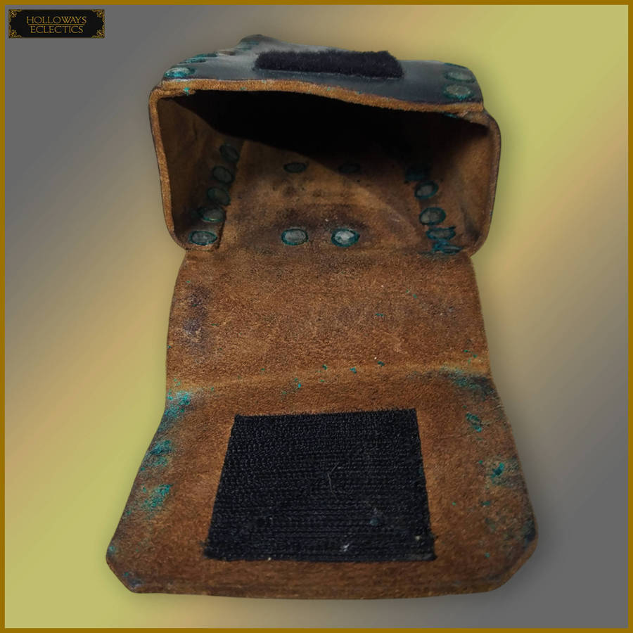Vintage Genuine Leather Tool Bag