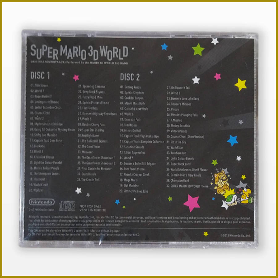 Highly Collectable Sealed Nintendo Soundtrack CDs