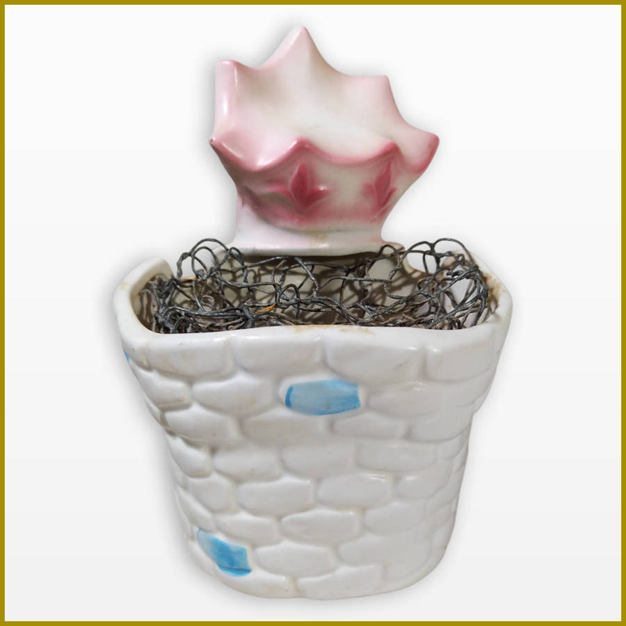 Very Rare Vintage Relpo Samson Import Co Plant Pot