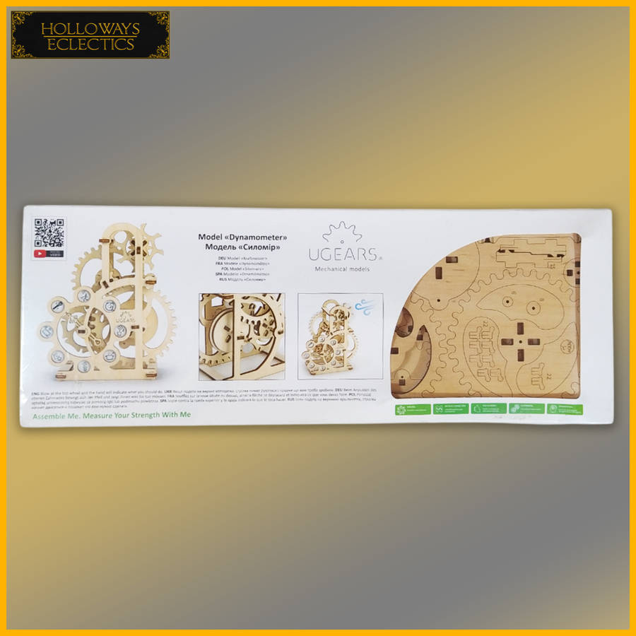 Still Sealed UGEARS Wooden Dynamometer Build