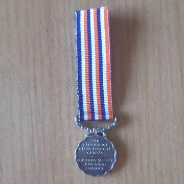 Permanent Force Good Service Medal for Long Service and Good Conduct - Miniature
