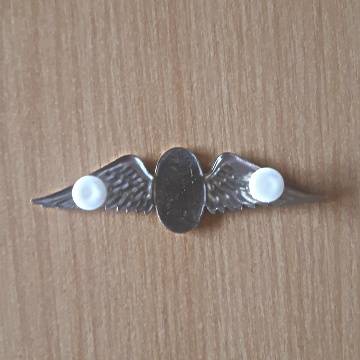 S.A Parachute Staticline Instructor Wing - Full Size - Two Pins In Place