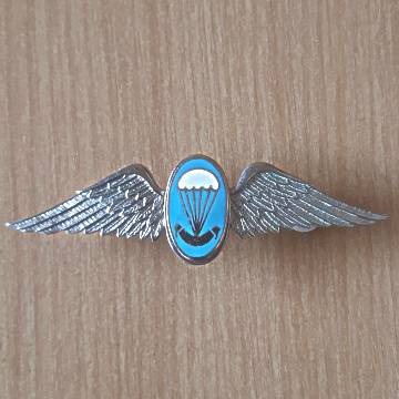 S.A Parachute Staticline Instructor Wing - Full Size - Two Pins In Place