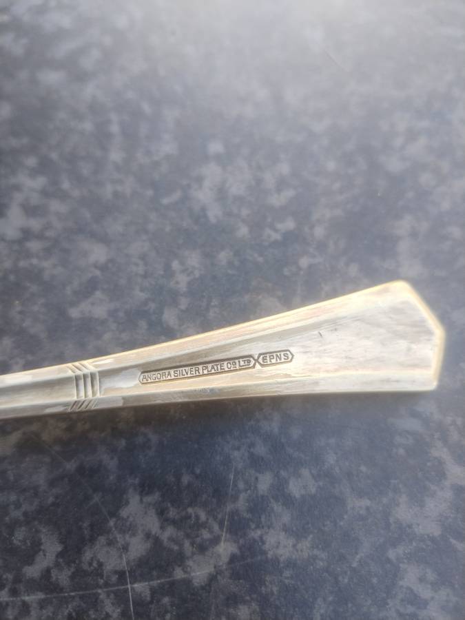 #14 ANTIQUE SILVER CUTLERY UP ON AUCTION