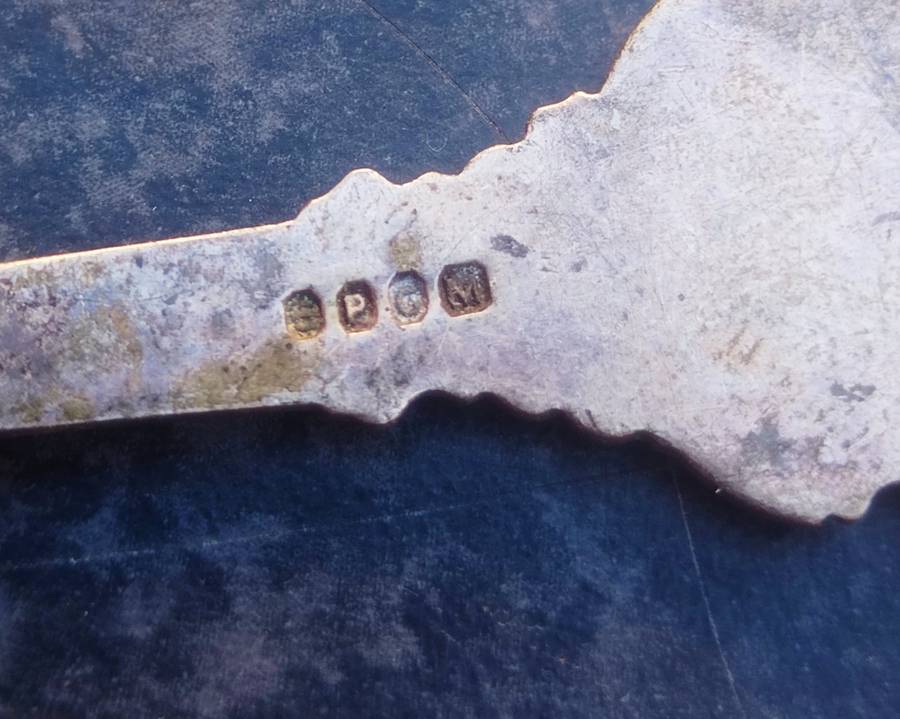 #14 ANTIQUE SILVER CUTLERY UP ON AUCTION